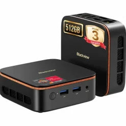 Blackview MP20 Mini-PC AMD Ryzen 3300U 4K 16 GB RAM 512 GB SSD Win 11