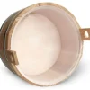 blumenberg gmbh Fußbadewanne Standard aus Holz Lärche natur mit Kunststoffeinsatz