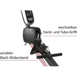 Body Coach ROWER ‘N TUBE Schwarz
