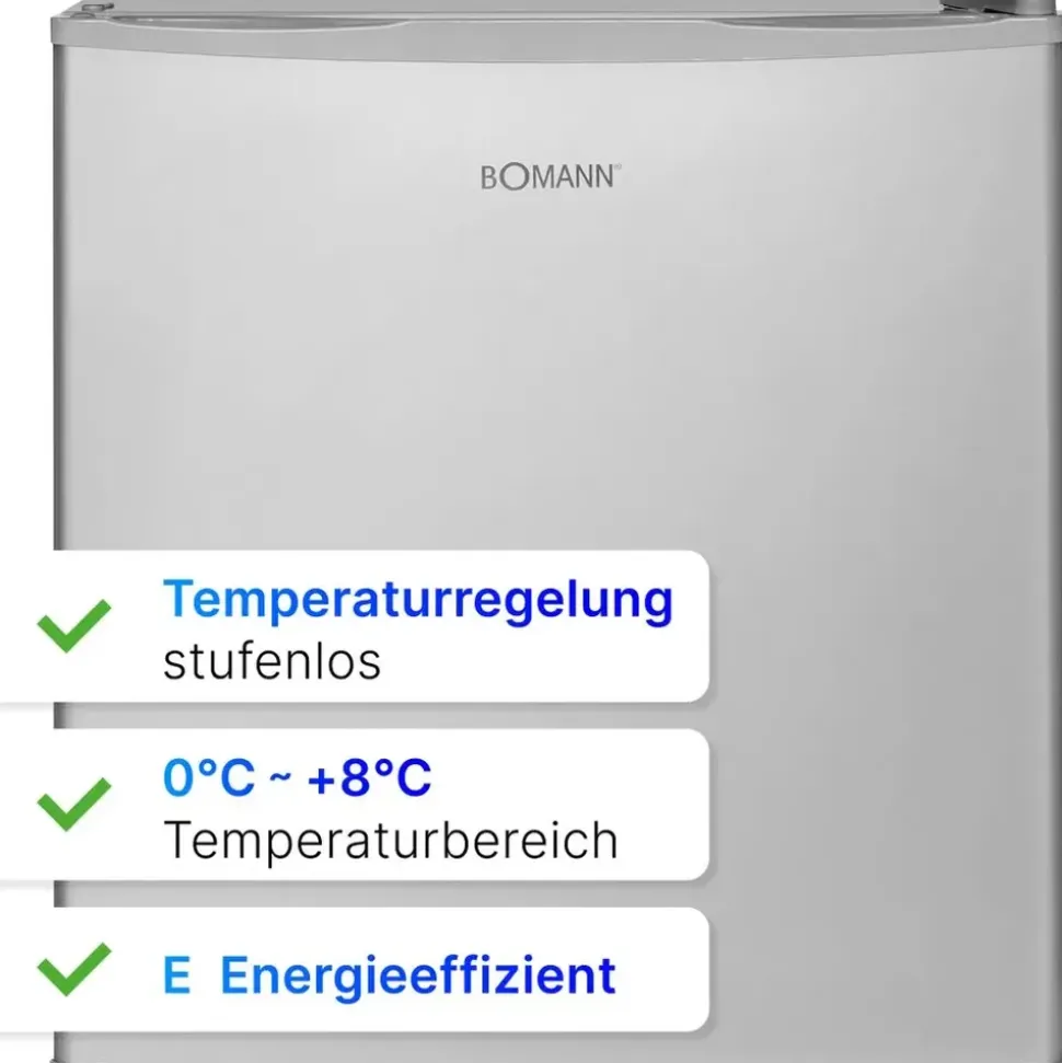 Bomann KB 7346 edelstahl-optik