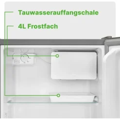Bomann KB 7245 edelstahl-optik