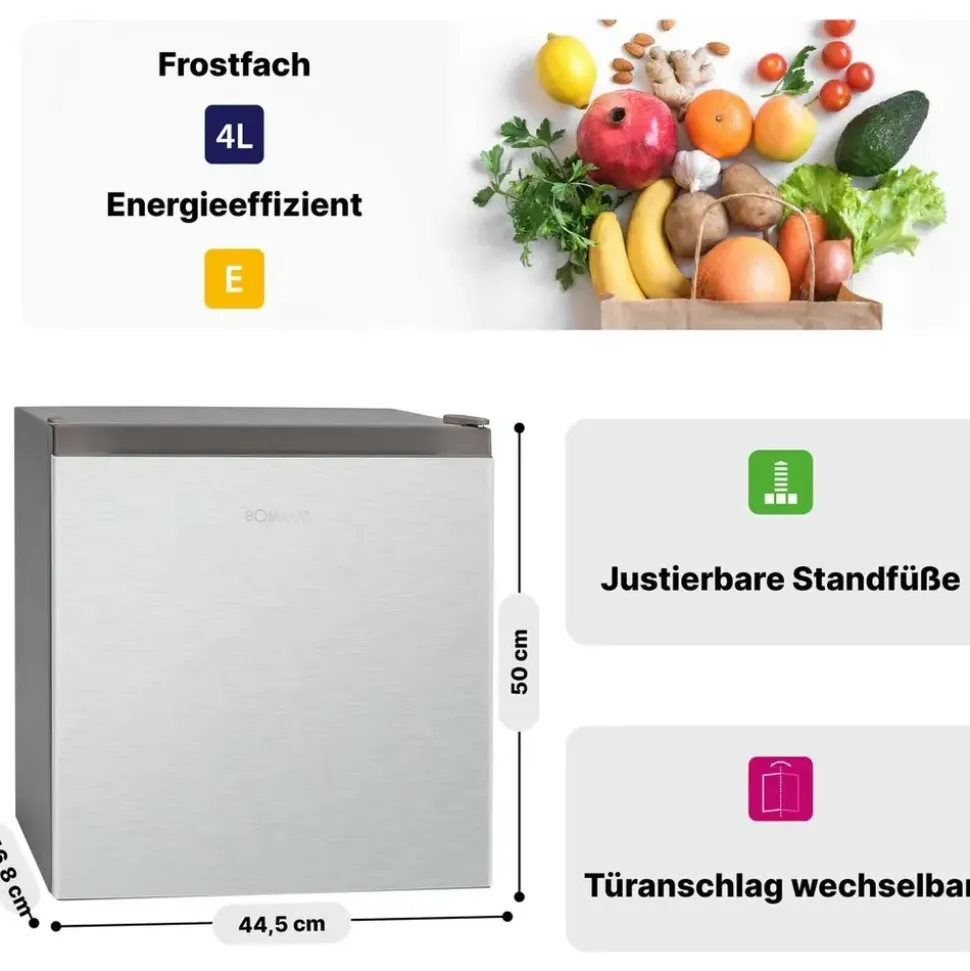 Bomann KB 7245 edelstahl-optik