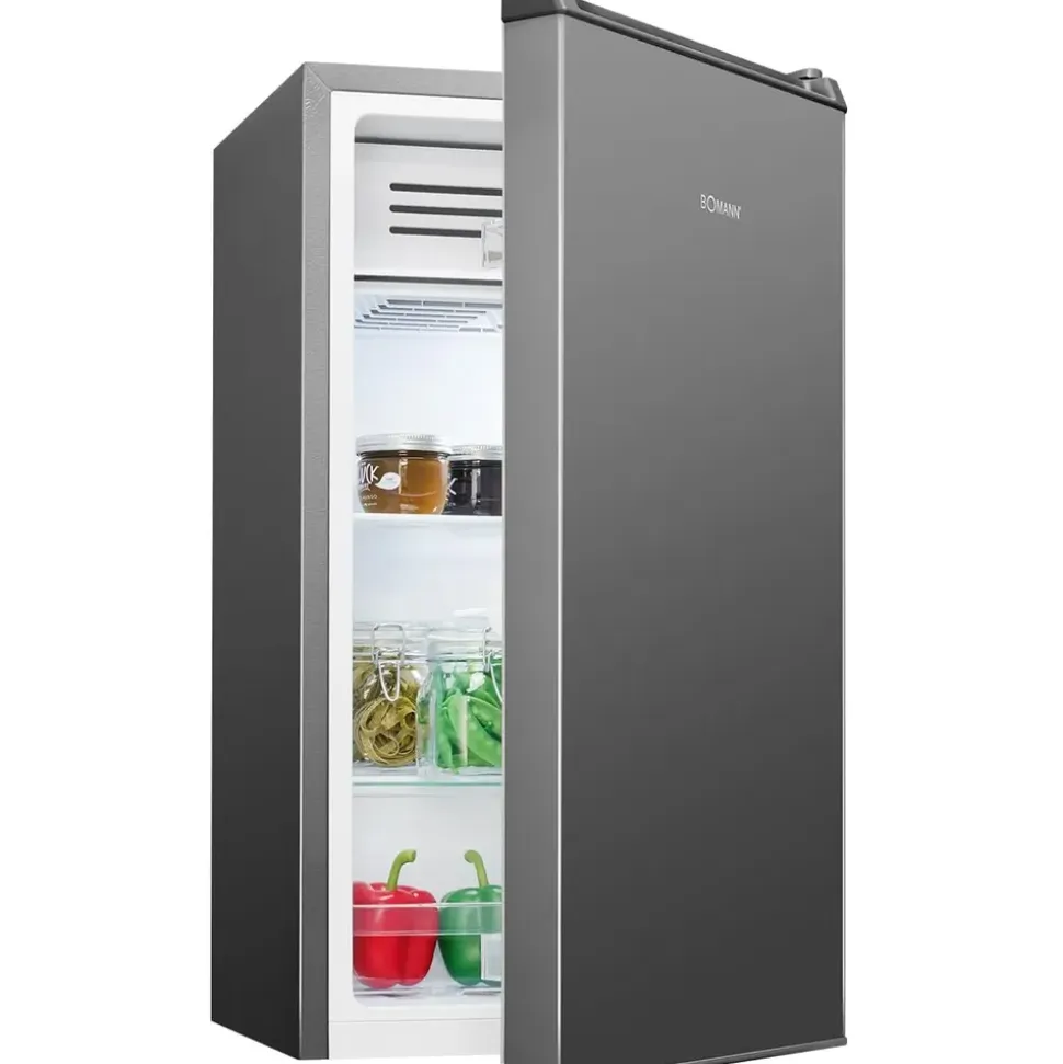 Bomann KS 7257 Kühlschrank (83 l, 850 mm hoch, Graphit)