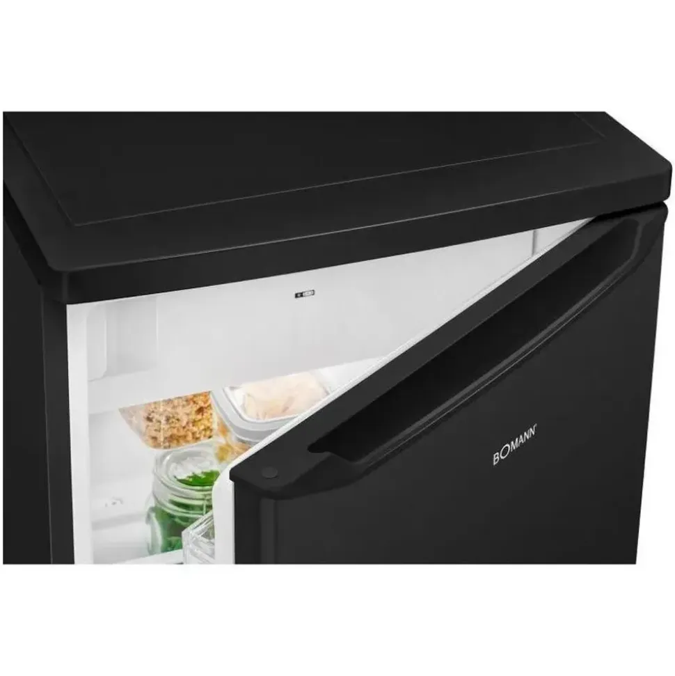 Bomann KS 7251 Kühlschrank (109 l, 850 mm hoch, Schwarz)