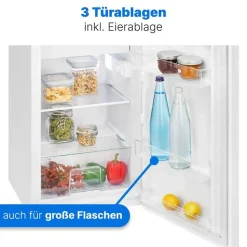 Bomann KS 7254 Kühlschrank (91 l, 835 mm hoch, Weiß)