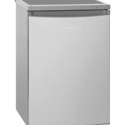 Bomann KS 2184.1 Kühlschrank (120 l, 845 mm hoch, Edelstahl)