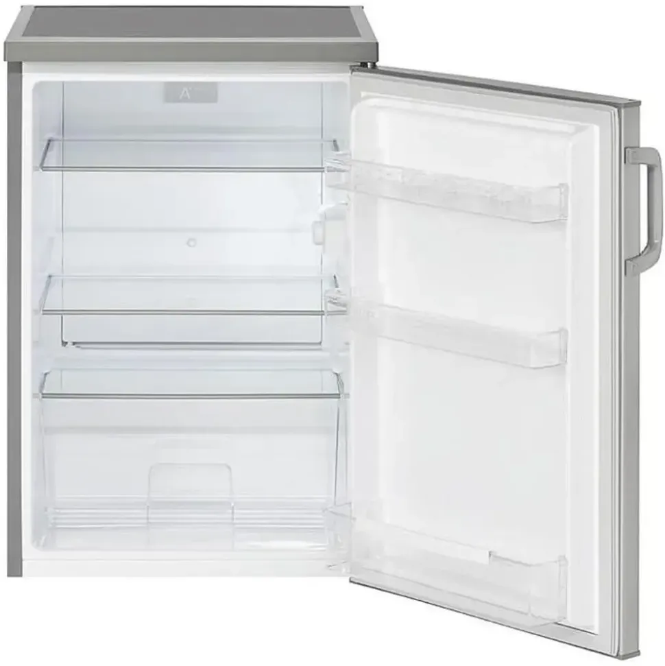 Bomann VS 2195 Kühlschrank (134 l, 850 mm hoch, Edelstahl)