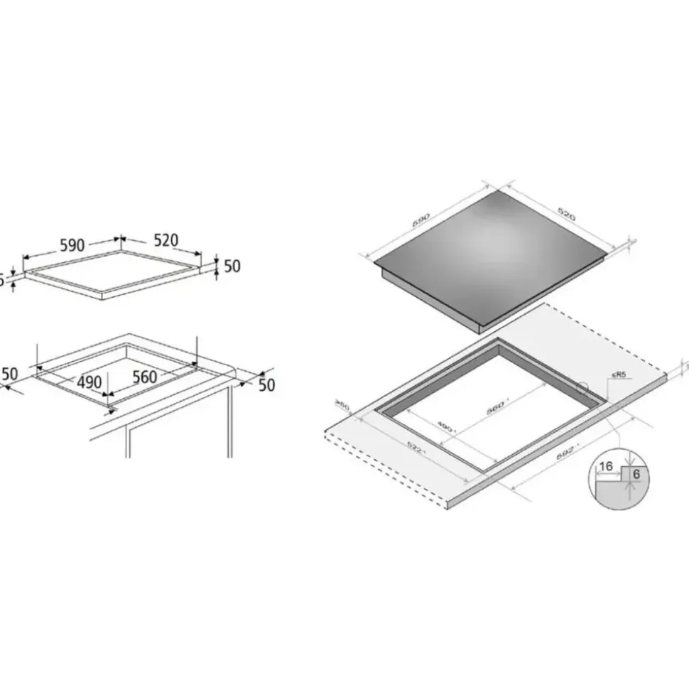 Bosch Backofenset PKM + Glaskeramik Kochfeld
