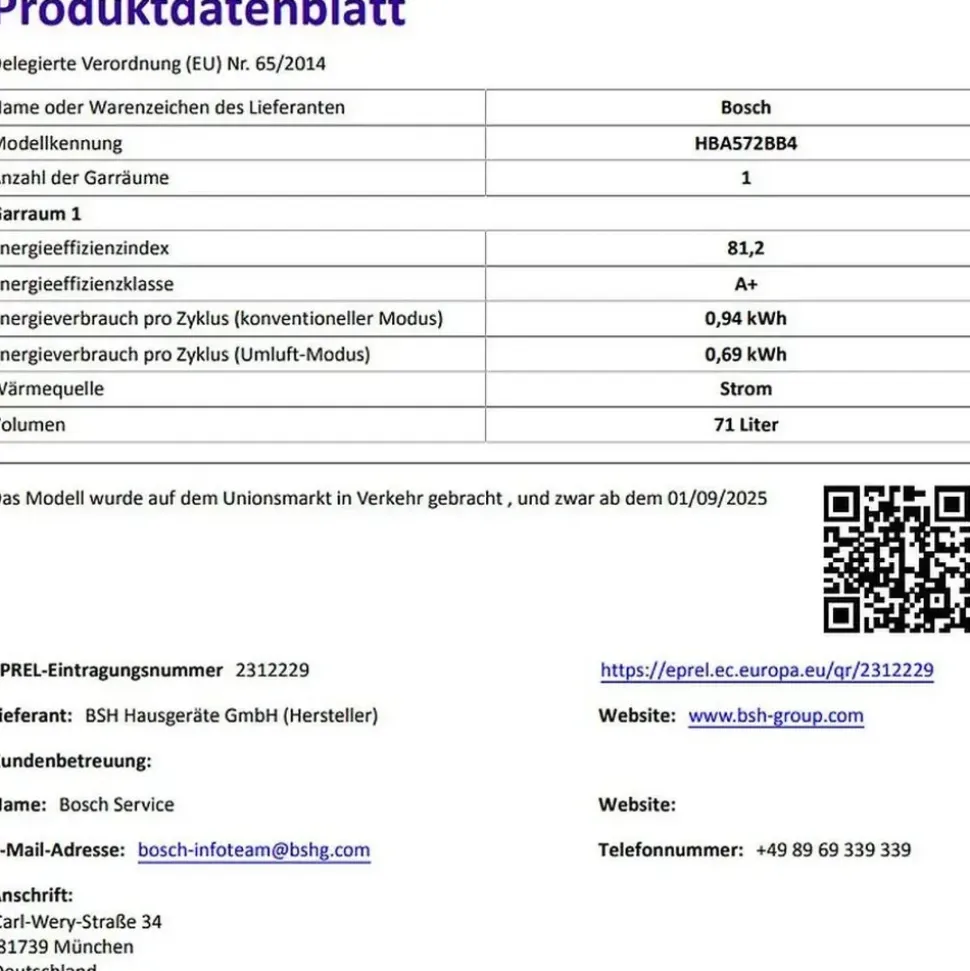 Bosch Herdset Pyrolyse 3D-Heißluft + Induktionskochfeld Booster