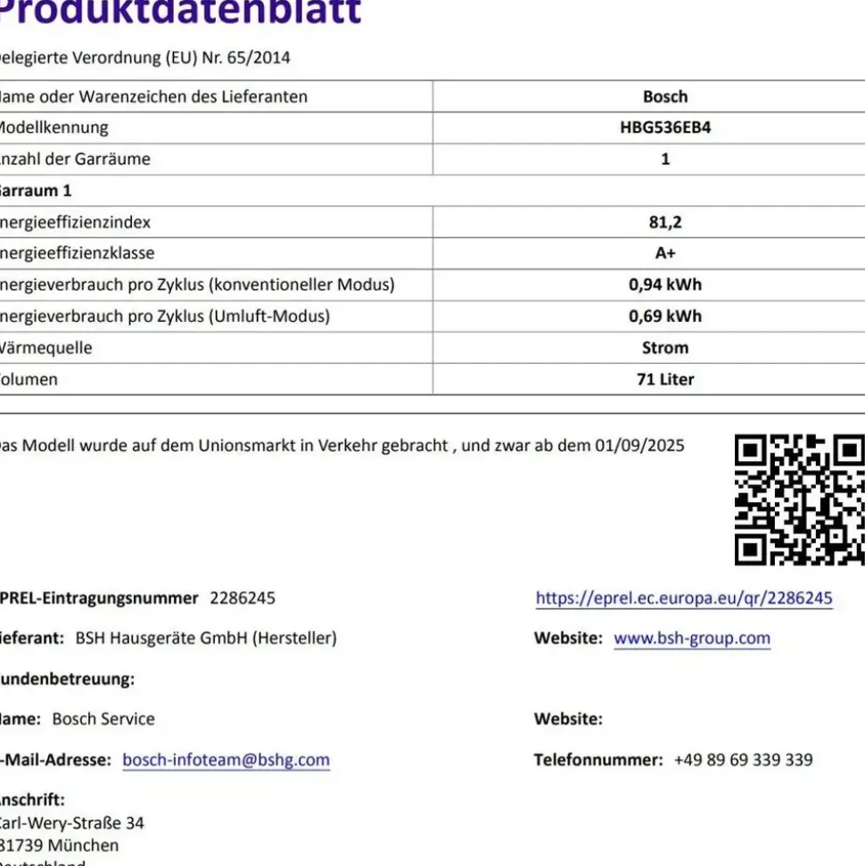 Bosch Herdset Teleskopauszug + Induktionskochfeld