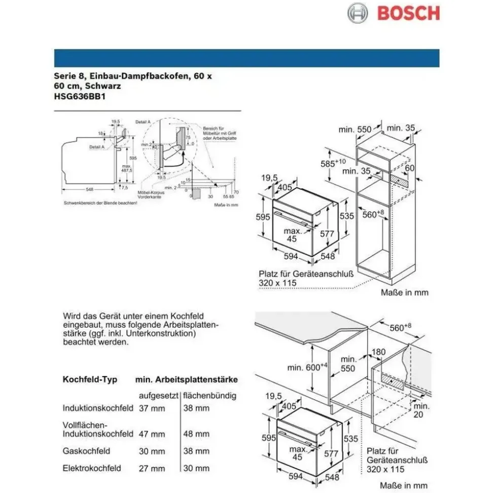 Bosch HSG636B 1