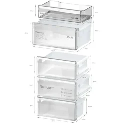 Bosch Serie 4 KGN39 Kühl-Gefrierkombination