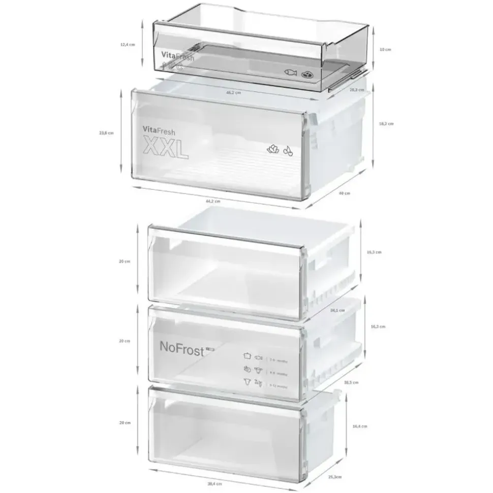 Bosch Serie 4 KGN39 Kühl-Gefrierkombination