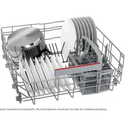 Bosch Serie 4 SMH4EAX28E Einbau-Geschirrspüler (vollintegrierbar, 600 mm)
