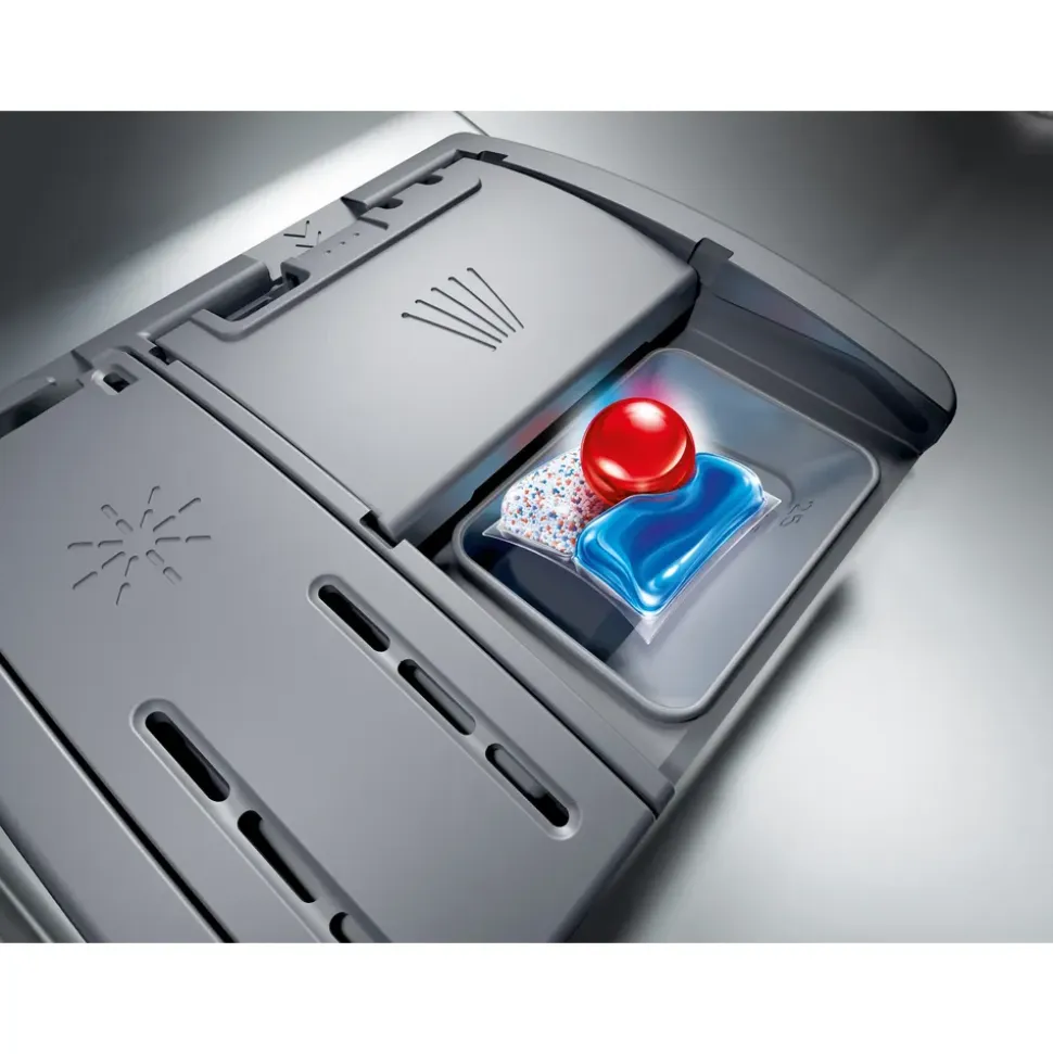 Bosch Serie 6 SMI6ECS12E Einbau-Geschirrspüler (teilintegrierbar, 598 mm breit, Edelstahl)