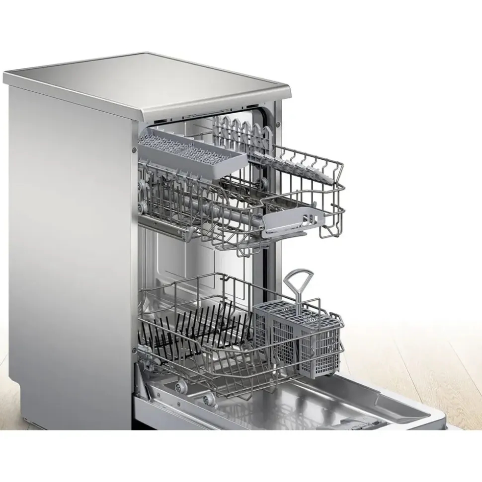 Bosch Serie 2 SPS2HKI42E Geschirrspüler (freistehend, 450 mm breit, Edelstahl)