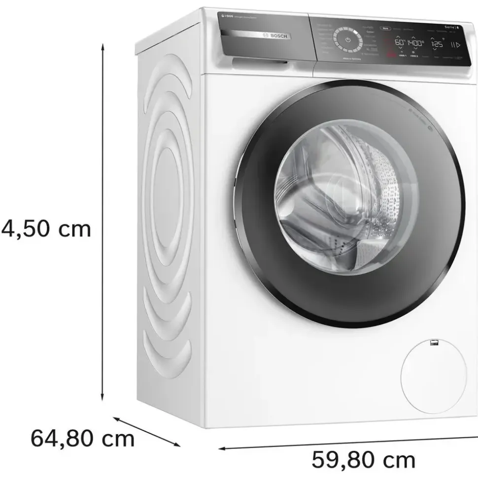 Bosch Serie 8 WGB244040 Waschmaschine (9 kg, 1400 U/min)