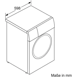 Bosch Serie 8 WGB244040 Waschmaschine (9 kg, 1400 U/min)