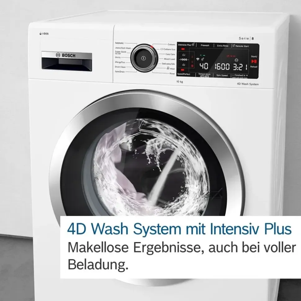 Bosch Serie 8 WGB244040 Waschmaschine (9 kg, 1400 U/min)