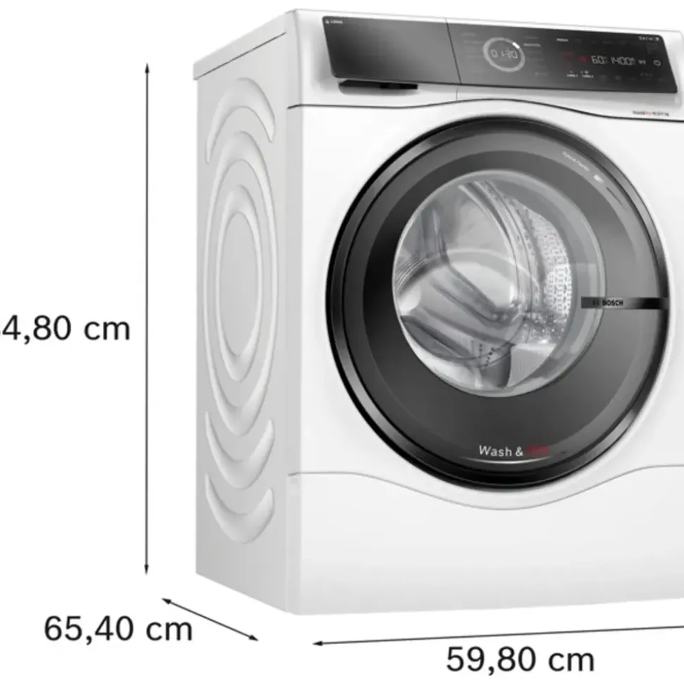 Bosch Serie 8 WNC254A40 Waschtrockner (10.5 kg / 6 kg, 1400 U/min)