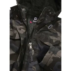 Brandit Textil Marsh Lake Parka Dark Camo XS