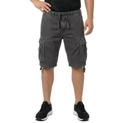 Brandit Textil Vintage Kurze Hose Anthracite M