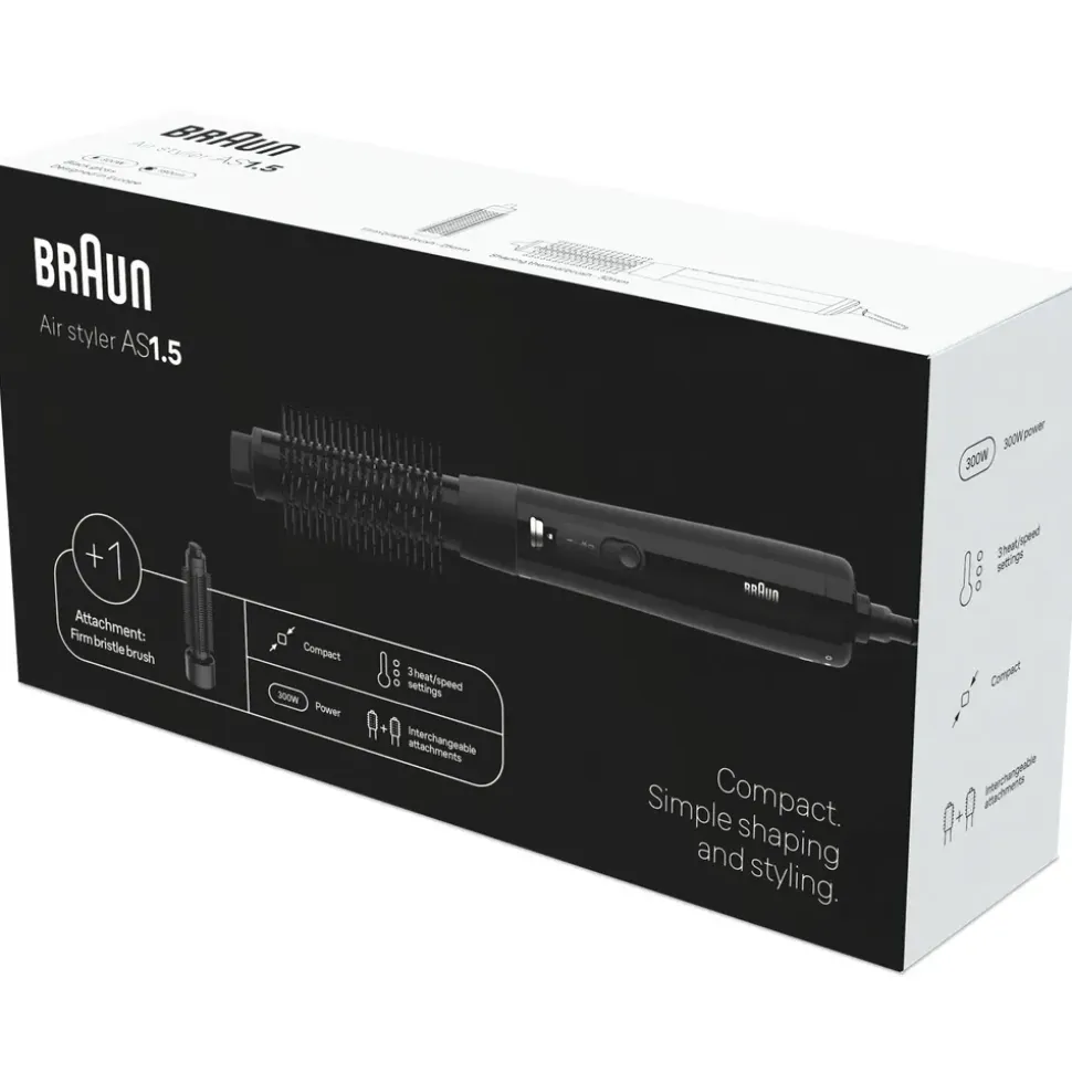 Braun AS1.5 Warmluftbürste schwarz
