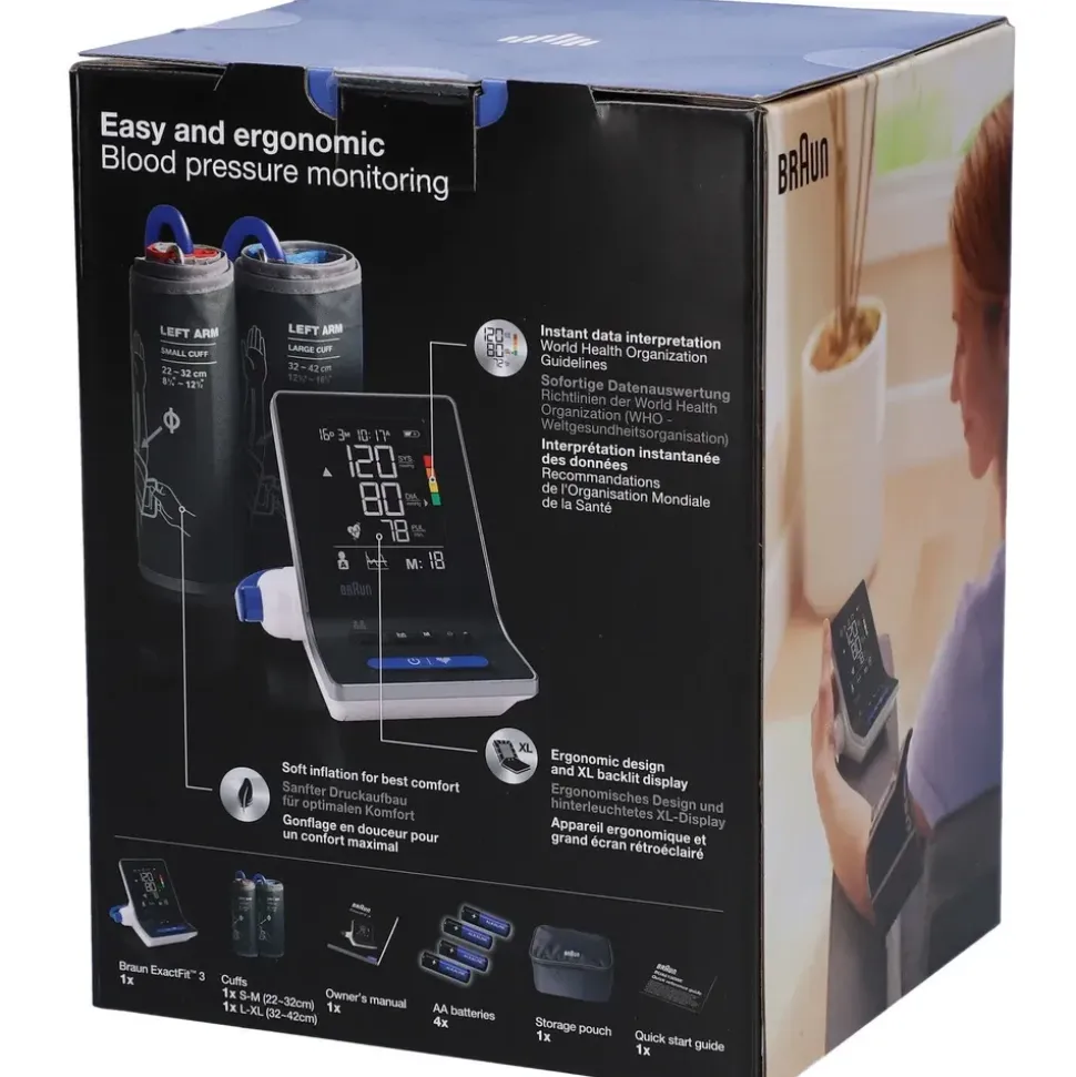 Braun ExactFit 3 BUA6150WE Oberarm