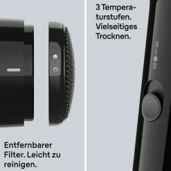 Braun HD1,5 schwarz