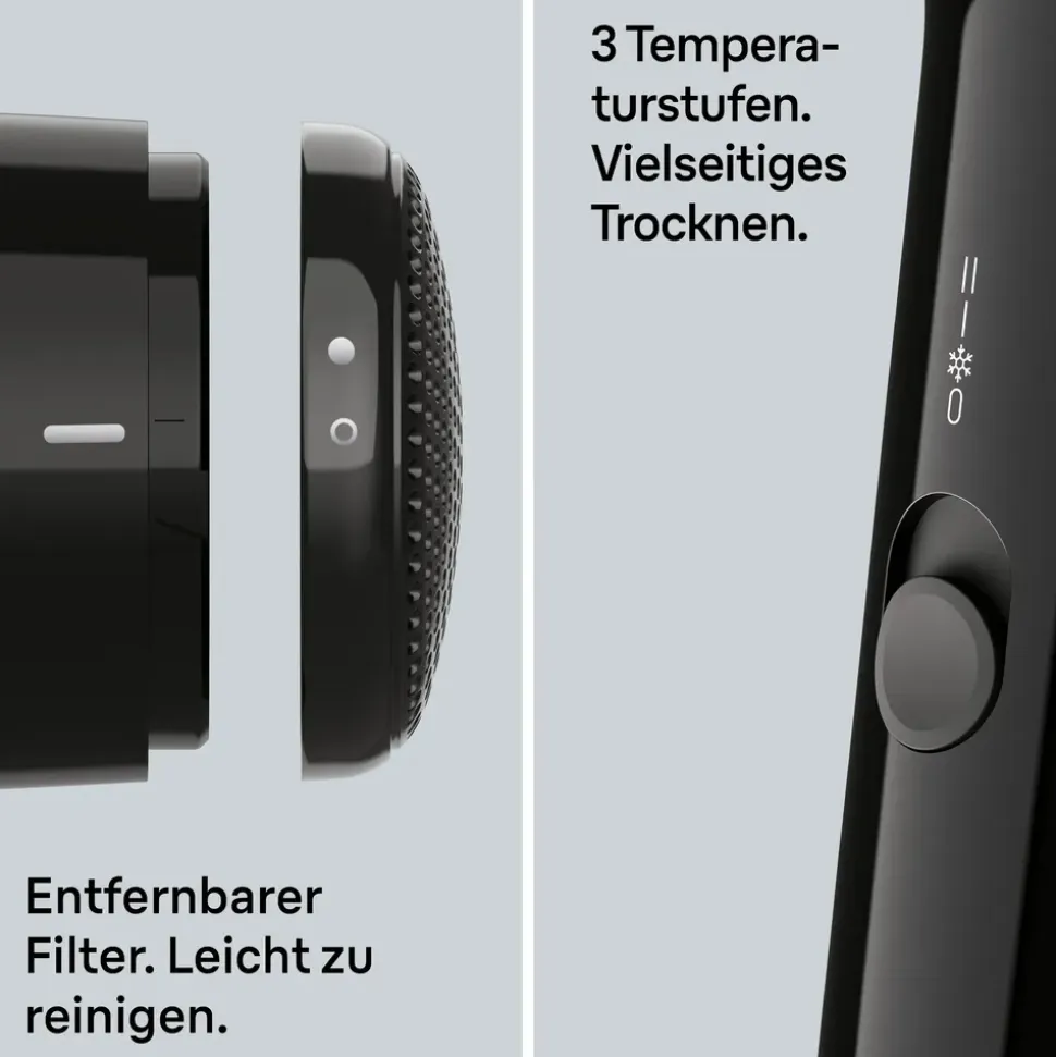 Braun HD1,5 schwarz