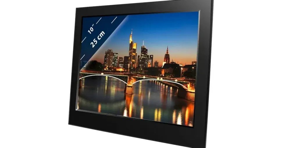 Braun Photo Technik DigiFrame 10 Slim (10,1 Zoll) Schwarz