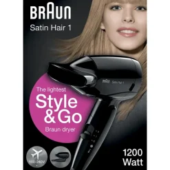 Braun Reisehaartrockner Satin Hair 1 Style&Go HD130