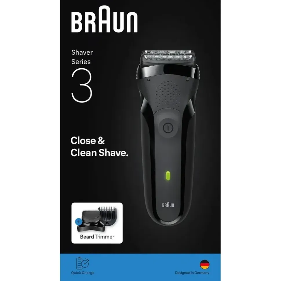 Braun Series 3 300BT Schwarz