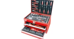 Brüder Mannesmann Werkzeuge Werkzeugset 157-tlg. rot 40 cm x 27,5 cm x 26,5 cm
