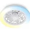 Briloner LED Deckenventilator 38 cm Weiß