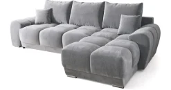 bromarkt Ecksofa Nubes grau