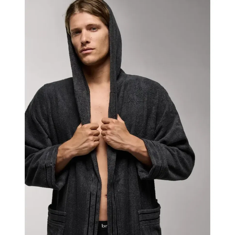 Bruno Banani Clement Bademantel Grau XL