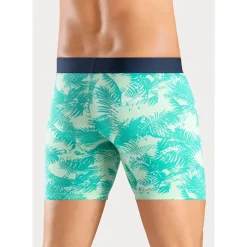 Bruno Banani Langer Boxer grün XL 4er Pack