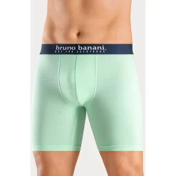 Bruno Banani Langer Boxer grün XL 4er Pack