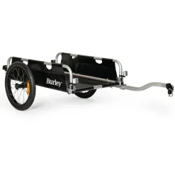 BURLEY Flatbed Lastenanhänger schwarz