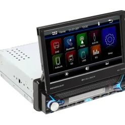 Caliber Autoradio mit Klappbildschirm - Bluetooth - USB - SD - AUX - 1 DIN - Einfach DIN - Rückfahrkamera-Eingang (RMD583DAB-BT)