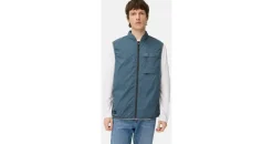 CAMEL ACTIVE Leichte einrollbare Weste mit Funktionstaschen blau S