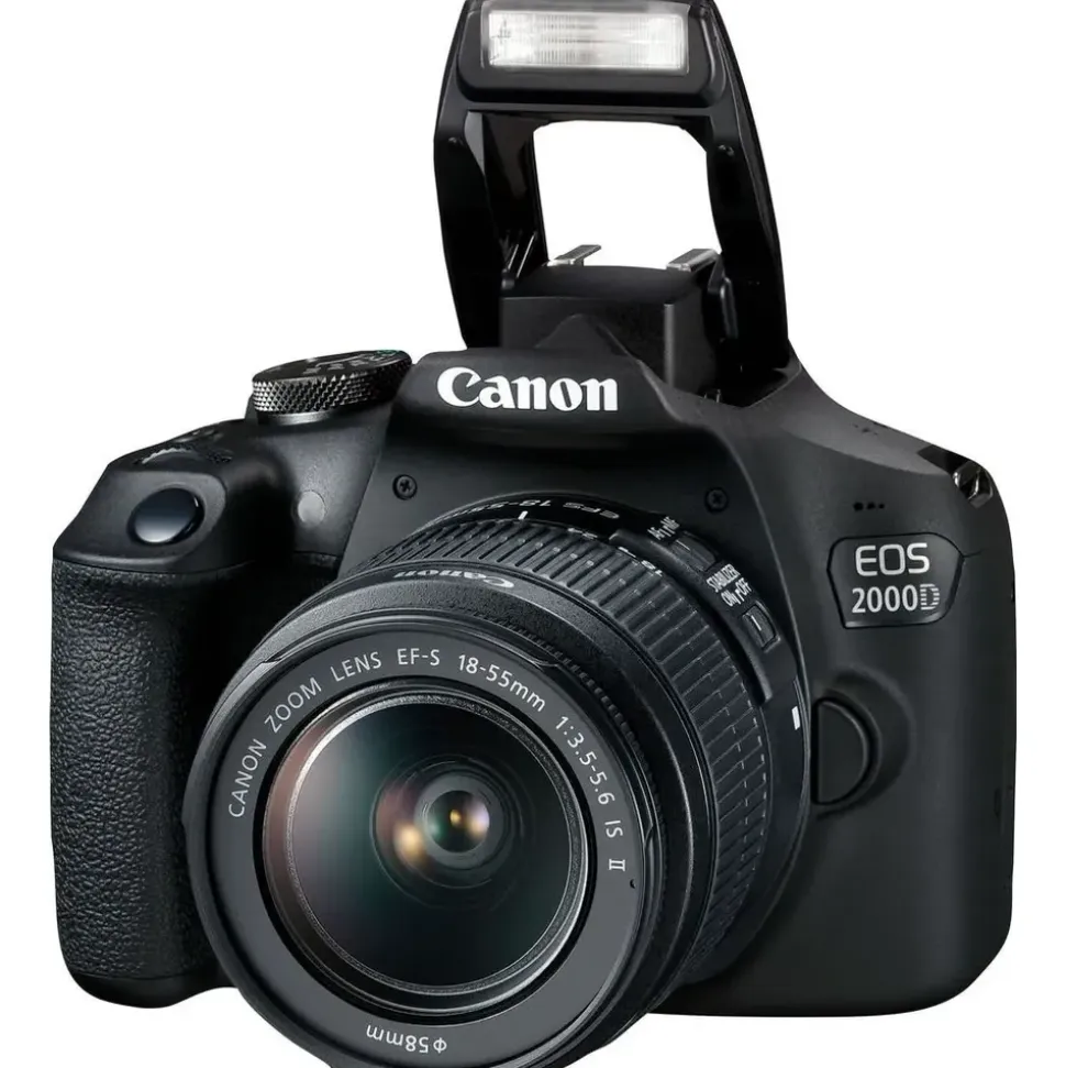 Canon EOS 2000D + 18-55 mm IS II + 75-300 mm II