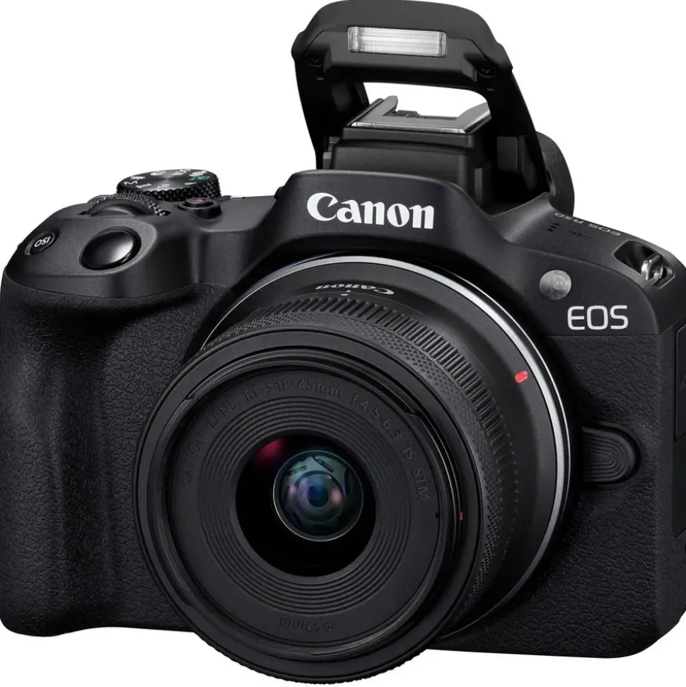 Canon EOS R50 schwarz + RF-S 18-45 mm + RF-S 55-210 mm