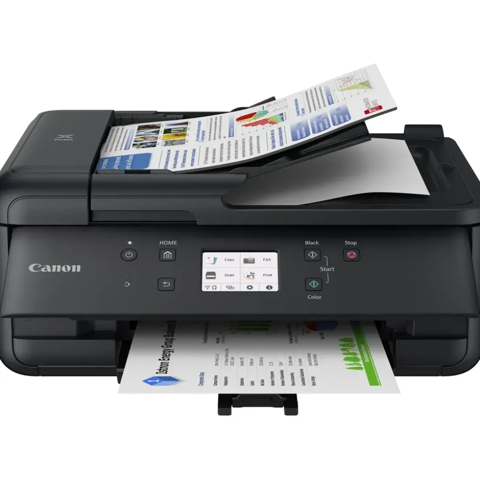 Canon PIXMA TR7650 schwarz, Tinte, mehrfarbig (4452C028)