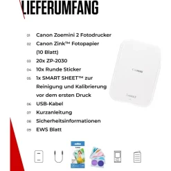 Canon Zoemini 2 perlweiß 5452C007