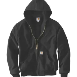CARHARTT Insulated Flannel Active Jacke schwarz M