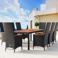 CASARIA Verona Premium Set 9-tlg. schwarz