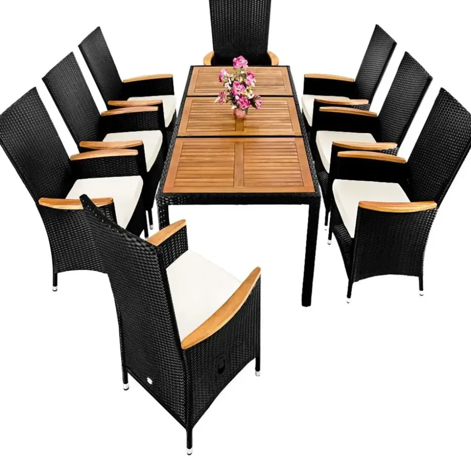 CASARIA Verona Premium Set 9-tlg. schwarz