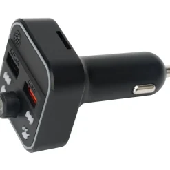 casativo FM Transmitter mit Bluetooth 5 USB-A Ladeports Drahtloser AutoRadio Adapter m. Media Player für den Zigarettenanzünderanschluss